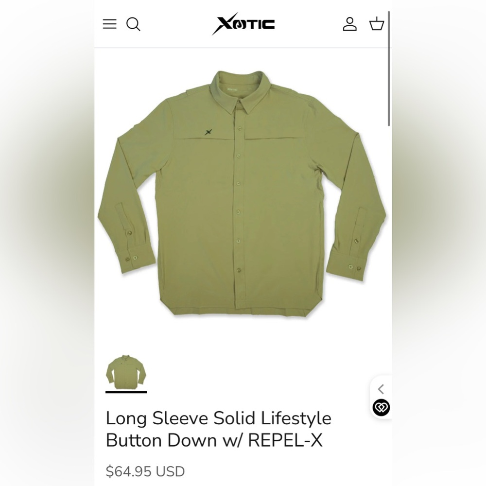 Sage Button-Up Shirt